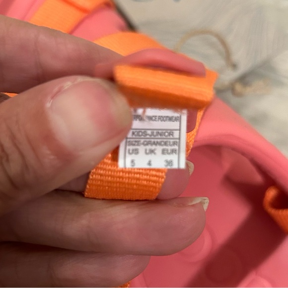 Chaco Kids' Chillos Darling Sport Sandal Rose SZ 5 - Picture 9 of 10